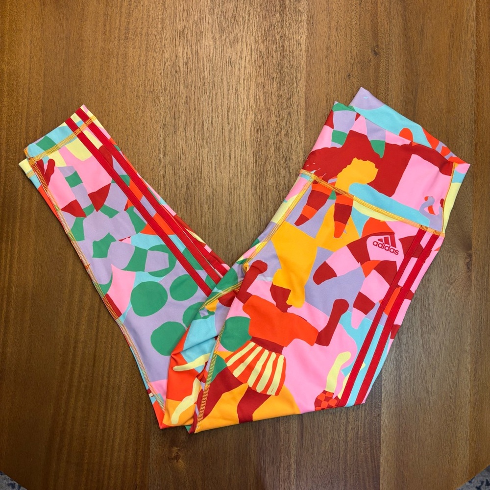 FARM RIO x ADIDAS Colorful Leggings [Sold Out, Like New]
